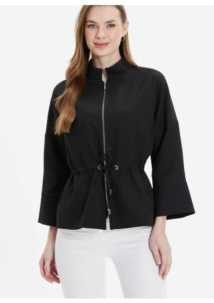 Standart Siyah Kadın Ceket 25YSL1463 fiyatları