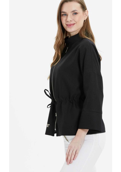 Standart Siyah Kadın Ceket 25YSL1463 fırsatları