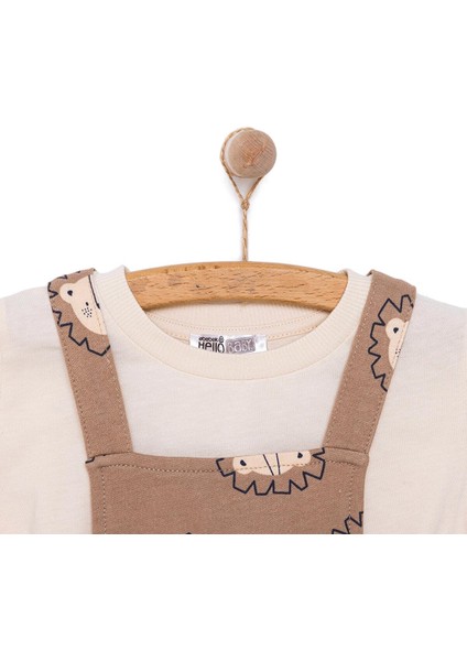 Safari Line Erkek Salopet-Tshirt Erkek Bebek
