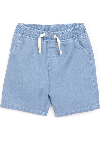 Cosmic Line Erkek Denim Şort Erkek Bebek
