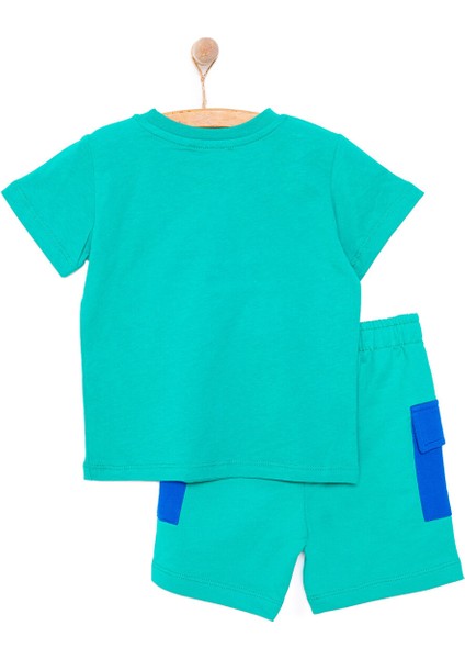 Cars&roads Kepçe Baskılı Erkek Tshirt-Şort Erkek Bebek