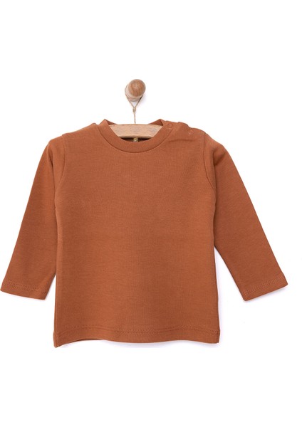 Basic Interlok Uzun Kol Tshirt Erkek Bebek