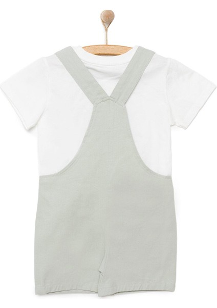 Tropic Summer Erkek Salopet-Tshirt Erkek Bebek