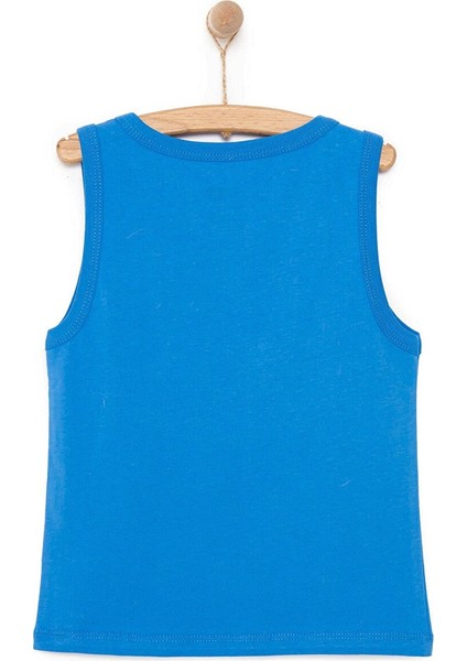 Basic Erkek Hayvan Itfaiye Baskılı Atlet Tshirt Erkek Bebek