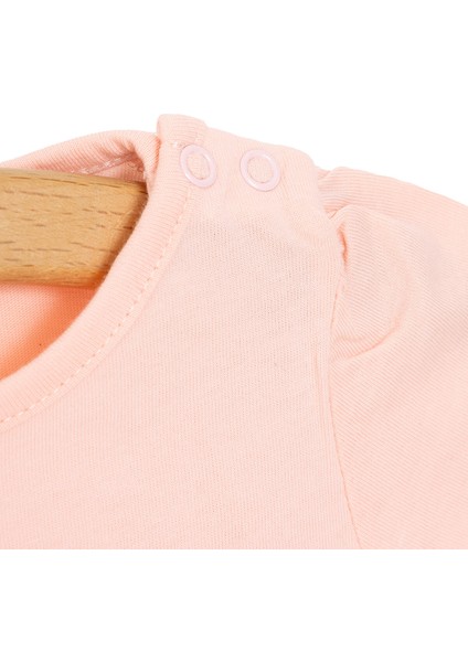 Basic Baskılı Tshirt Kız Bebek