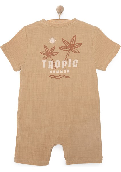 Tropic Summer Erkek Şort Salopet Erkek Bebek