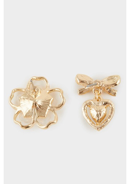 Kadın 2'li Gold Küpe F0738AXNS