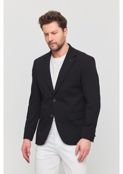 3115 Erkek Gri Esnek Likralı Pamuk Karışımlı Slim Fit Ilkbahar-Yaz Spor Blazer Ceket fırsatları