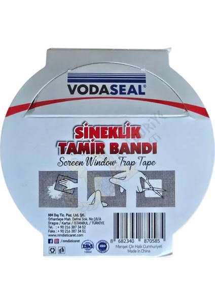 Yapışkanlı Sineklik Tamir Bandı - 50 mm x 2 Mt. fiyatları