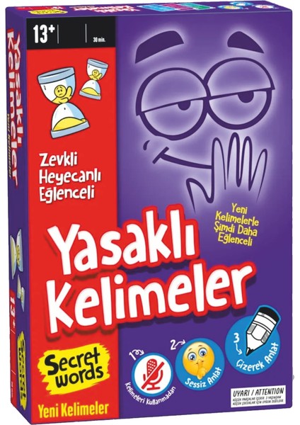 Yasaklı Kelimeler Büyük Kutu Oyunu – Eğlenceli ve Zekâ Yoran Bir Parti Oyunu