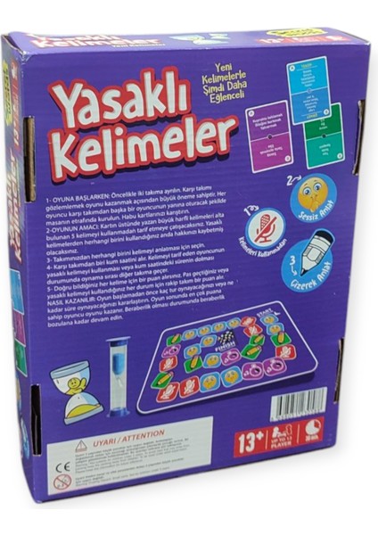 Yasaklı Kelimeler Büyük Kutu Oyunu – Eğlenceli ve Zekâ Yoran Bir Parti Oyunu