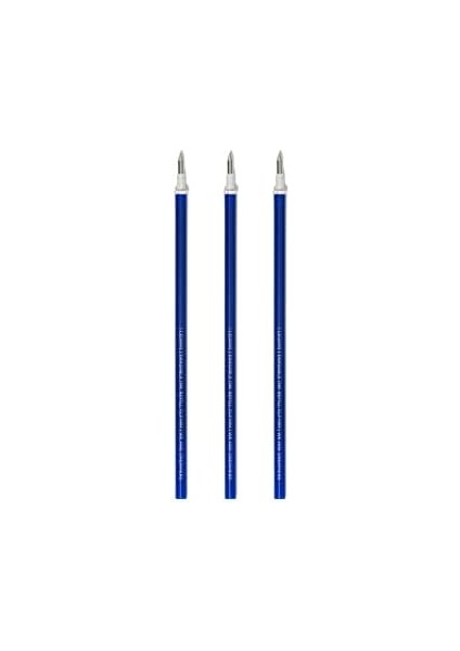 - Jel Kalem Içi Silinebilir, Set 3 Adet, Yükseklik 13 Cm, Termo Duyarlı Mürekkep, Mavi, Uç 0,7 mm