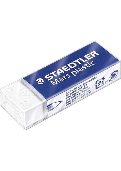 526 50 Plastik Silgi, 65X23X13 mm