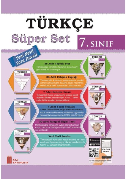 Sınıf Türkçe Süper Set Ata Yayınları