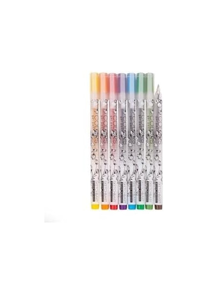 Dream Write Jel Kalem, 0.5mm, 8 Renk