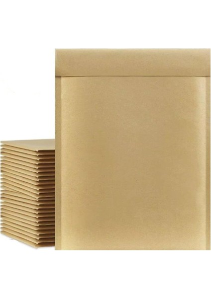 Kraft Kaplı Balonlu (Baloncuklu Pat Pat) Zarf 17X25+5CM 10 Adet