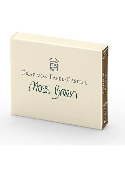 Von Faber-Castell Dolma Kalem Kartuşu 6'lı Yeşil