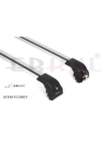 Ecem V2 Gri Ara Atkı/tavan Barı 135 cm (Flush Tip Çıtalar Için)
