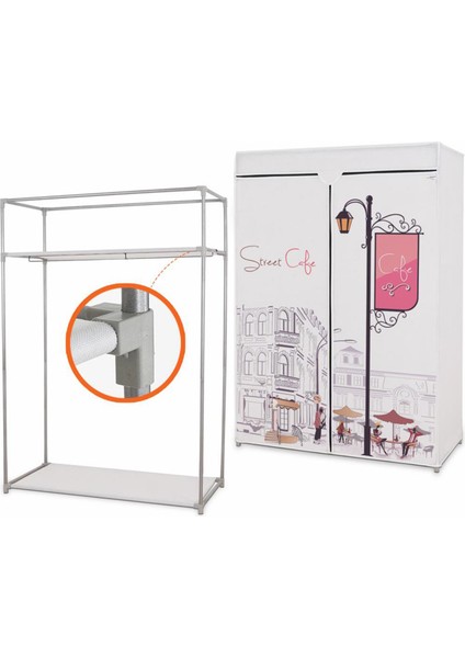 Basic Cafe Portatif Bez Dolap modelleri