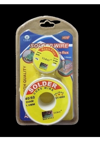 Solder Wire+Rosin Lehim Teli ve Pastası 2li Set