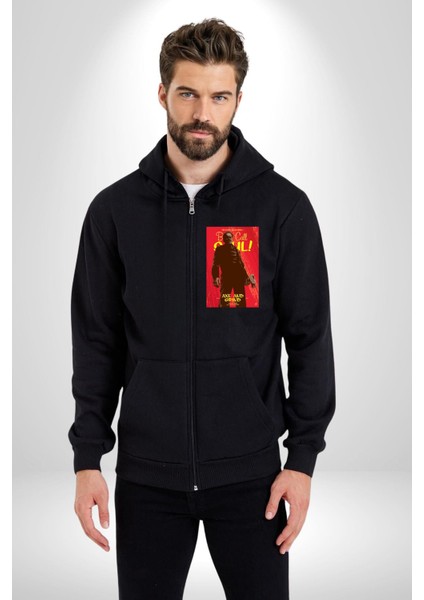 Saul U Ara Tony Dalton Kadın Erkek Baskılı Fermuarlı Kapüşonlu Hırka Sweatshirt fiyatları