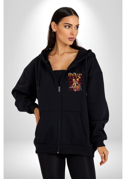 Hip Hop Kadın Baseball Sopalı Kadın Erkek Baskılı Fermuarlı Kapüşonlu Hırka Sweatshirt fırsatları