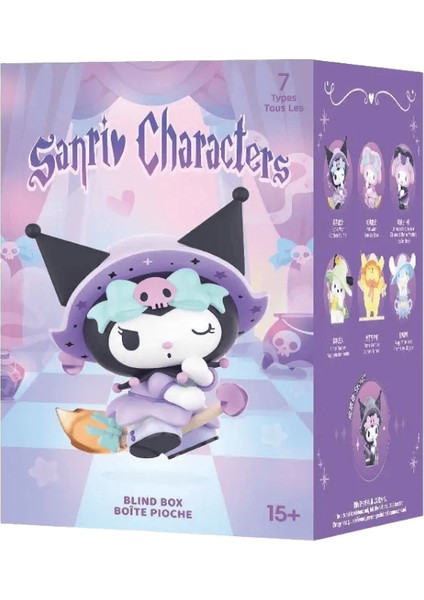 6 Adet Sanrio Kör Kutu Kawaii Kuromi Cinnamoroll Benim Melodi Aksiyon Figürü Anime Figürleri Bebekler (Yurt Dışından)