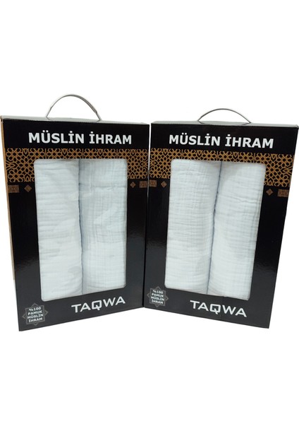 Taqwa Müslin Kumaş %100 Pamuk Hac Umre Ihramı