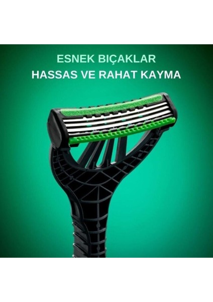 Xtreme 3 Kartela - Oynar Başlıklı Kullan At Tıraş Bıçağı