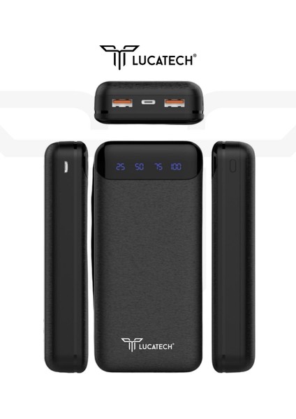 Samsung A53 / A54 / A55 / A60 / A70 / A70S / A71 / A72 / A73 Uyumlu Powerbank 22.500 Mah