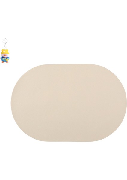 Deri Placemat Isı Yalıtımlı Masa Mat Batı Yemek Mat Batı Mat Su Geçirmez Yağ Geçirmez Yüksek Sıcaklığa Dayanıklı Isı Yalıtımlı (Yurt Dışından)