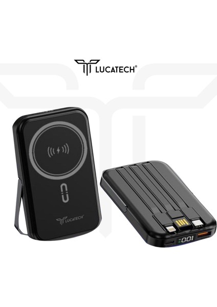Samsung A20 / A20S / A21 / A21S / A22 / A23 / A24 / A25 Uyumlu Powerbank 13.000 Mah Magsafe
