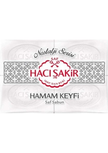 Hamam Keyfi Saf Sabun 4'lü 200 gr