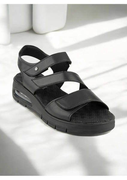 Anatomik Air ve Masaj Tabanlı Dolgu Topuk Kadın Sandalet modelleri