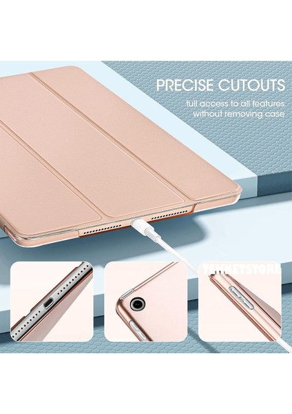Apple Ipad 5. 6. Nesil 2017 2018 9.7" Inc Kılıf Smart Cover Katlanabilir Standlı Akıllı Kapak