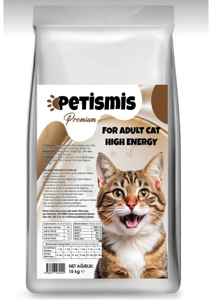 Somonlu Yetişkin Kedi Maması 15KG
