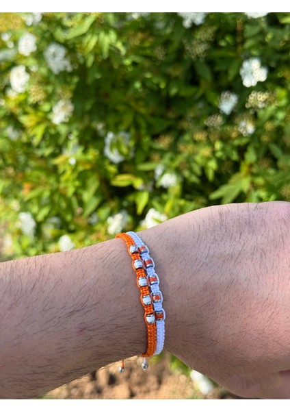 Varisit, Havlit, Hematit 2'li Bileklik - Çift Bileklik - Tasarım Makrome Bileklik 4mm Ayarlanabilir modelleri