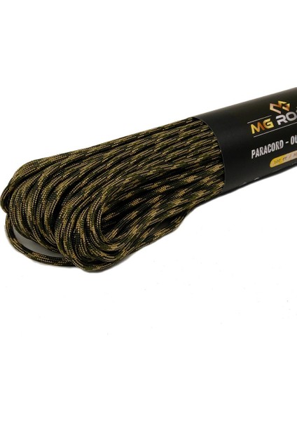 Polyester Paracord Ip 4 mm Kamuflaj Desen 30 Metre
