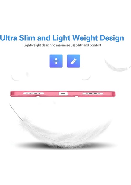 Apple iPad Pro 4. Nesil M2 2022 11 Inç Tablet Uyumlu Flip Smart Standlı Akıllı Kılıf Smart Cover