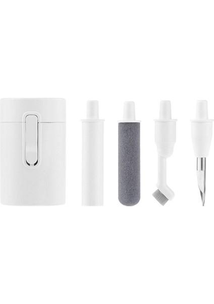 Uyumlu Zore Q5D 4in1 Mini Temizlik Kiti-Beyaz