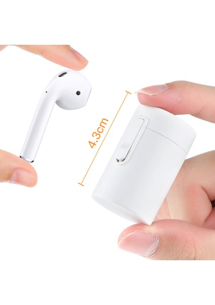 Uyumlu Zore Q5D 4in1 Mini Temizlik Kiti-Beyaz