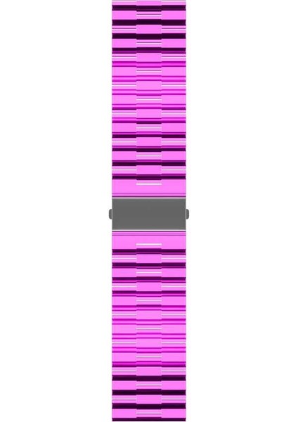 Gear S3 Uyumlu Krd-27 22MM Kordon Zore - Pembe