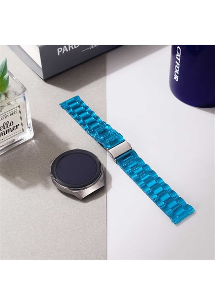 Gear S3 Uyumlu Krd-27 22MM Kordon Zore - Pembe