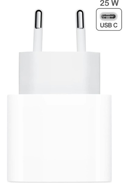 Samsung Galaxy A05 A05S A15 A23 A24 A25 A55 M35 Uyumlu Hızlı Şarj Aleti 25W Type-C Adaptör