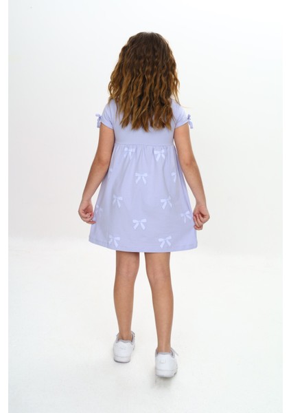 Kız Çocuk Fiyonk Baskılı Elbise indirimleri