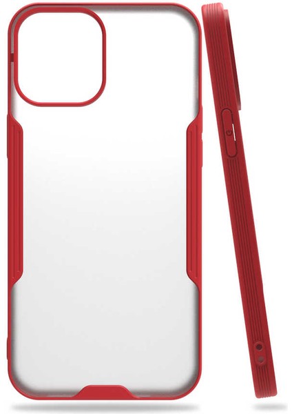 Apple iPhone 12 Mini Kılıf Ardx Parfe Kapak-Kırmızı