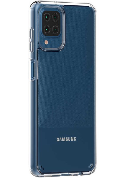 Samsung Galaxy A12 Kılıf Ardx Coss Kapak-Renksiz