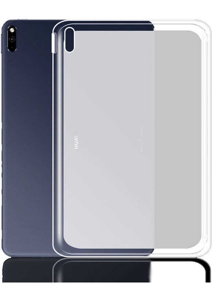 Matepad 10.4 Uyumlu Zore Tablet Süper Silikon Kapak-Renksiz