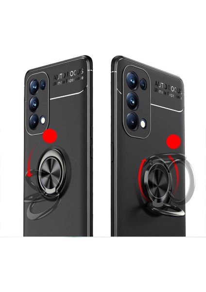 Oppo Reno 5 Pro 5g Kılıf Ardx Ravel Silikon Kapak-Siyah indirimleri