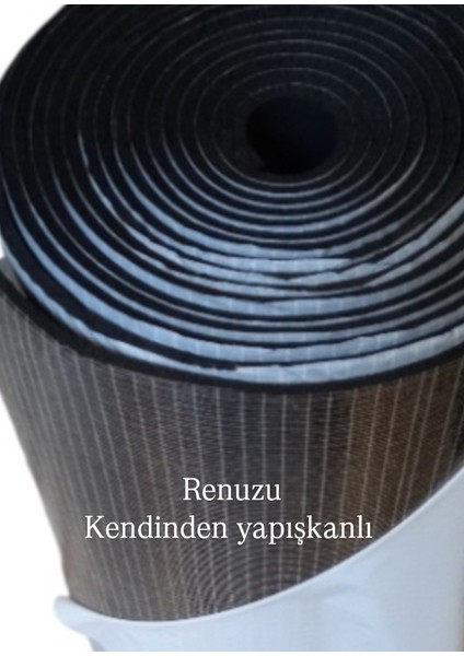 Araç Oto Ses Yalıtım Malzemesi 120 x 50 cm Bantlı 9 mm Oto Yalıtım Malzemesi